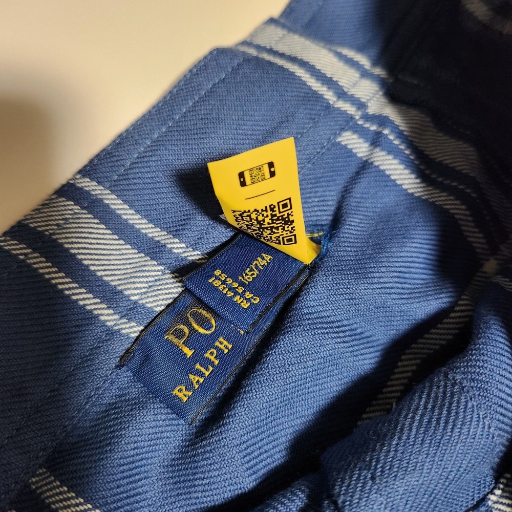 Polo by Ralph Lauren Blue Plaid Midi Skirt - Picture 7 of 13